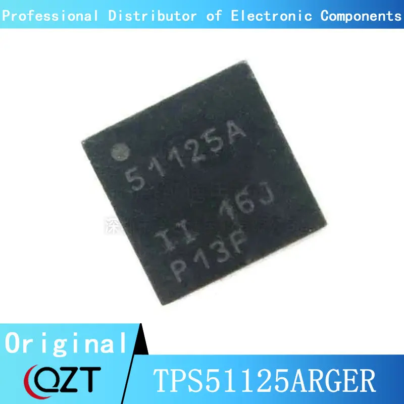 10 Stks/partij TPS51125A Qfn 51125A TPS51125ARGER QFN-24 Chip Nieuwe Plek