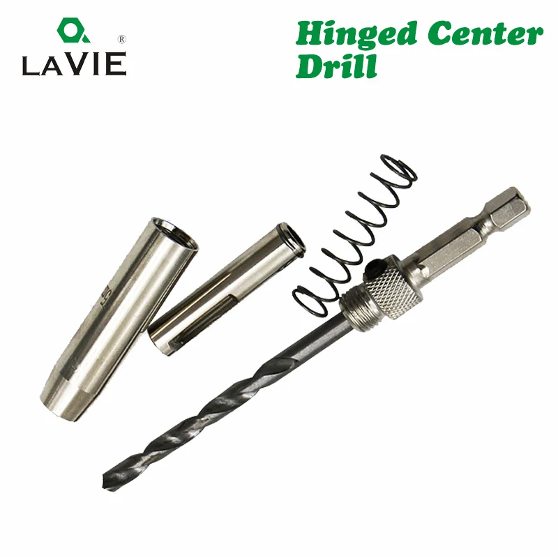LAVIE 7 Cái/lốc HSS Tự Centering Hinger Mũi Trung Tâm Bố Trí Thợ Mộc Đồ Nội Thất Làm Bit Gỗ Đục Lỗ DB03008