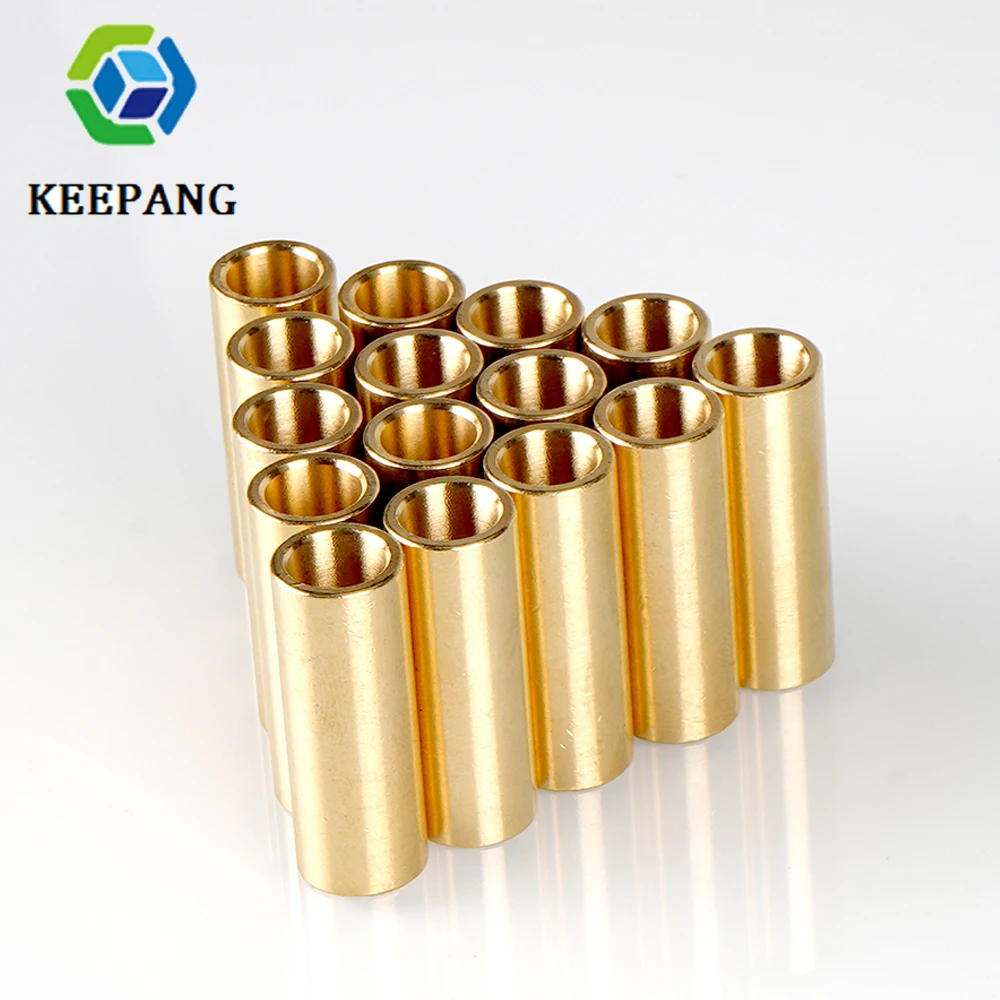 KeePang 2 قطعة التشحيم النحاس كم تحمل البطانات ID 8 مللي متر للطابعة ثلاثية الأبعاد أجزاء السلس رود المنزلق ملحق 8x12x15 8x11x22