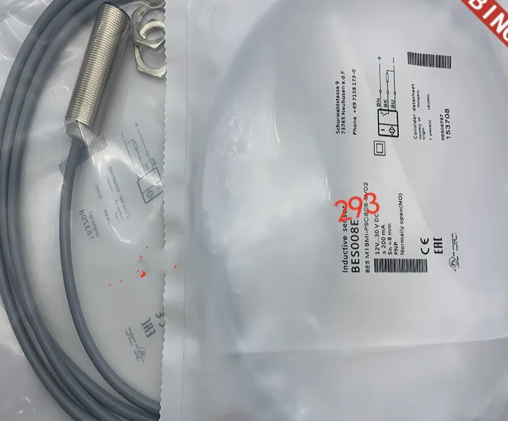 

3pcs high quality Proximity switch BES M18MI-NSC80B-BV03 BES M18MI-NSC80B-BV02 BES M18MI-PSC80B-BP02 BES M18MI-NSC80B-BP02