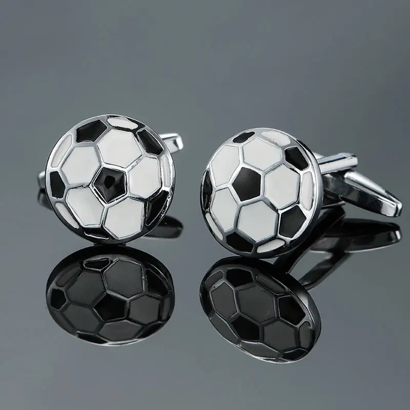 Factory direct sales wholesale French shirt cuff Cufflink button  men fashion brand double leather