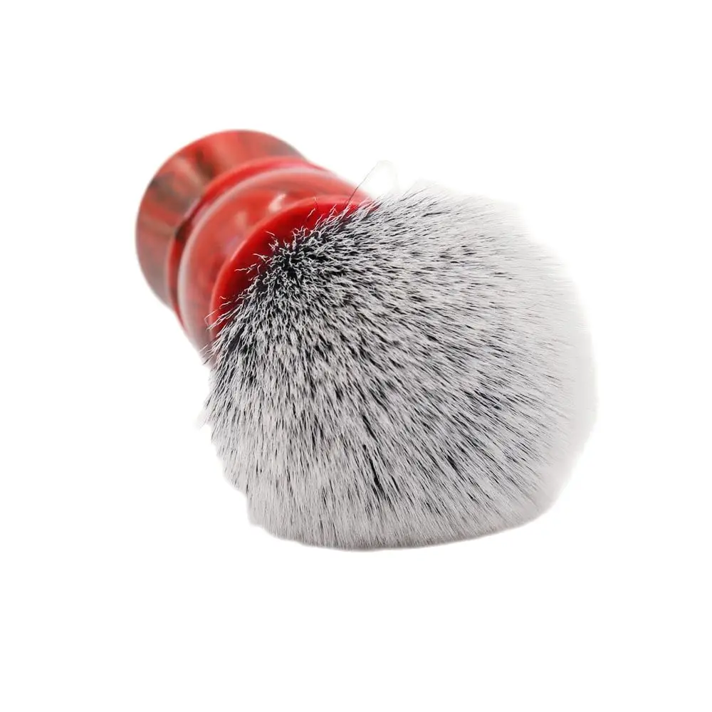 Yaqi 24mm Men's Shaving Brush with Resin Handle Synthetic Hair Good Tuxedo Knot