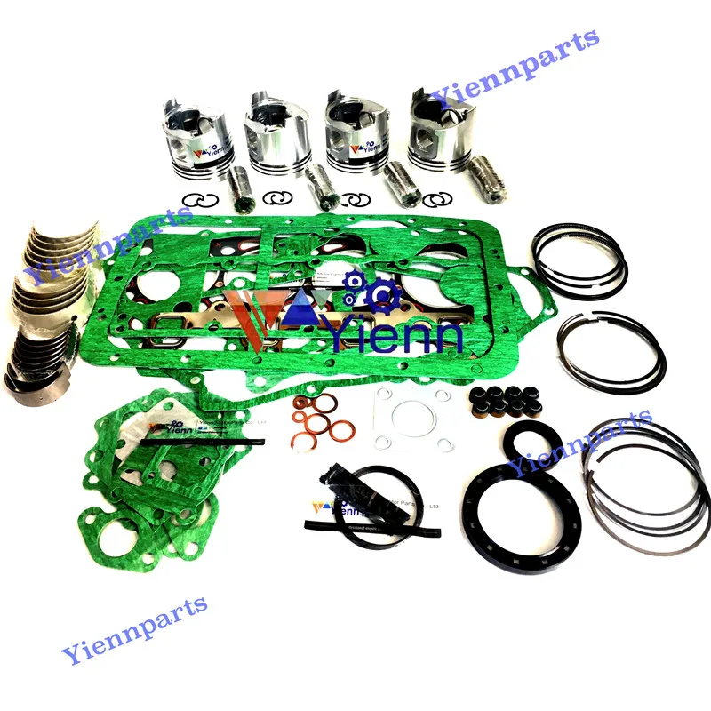 

For NISSAN YD25 YD25-DI-T Overhaul Rebuild Kit Piston Ring Crankshaft Bearing Set Full Gasket Kit NAVARA Diesel Engine Parts