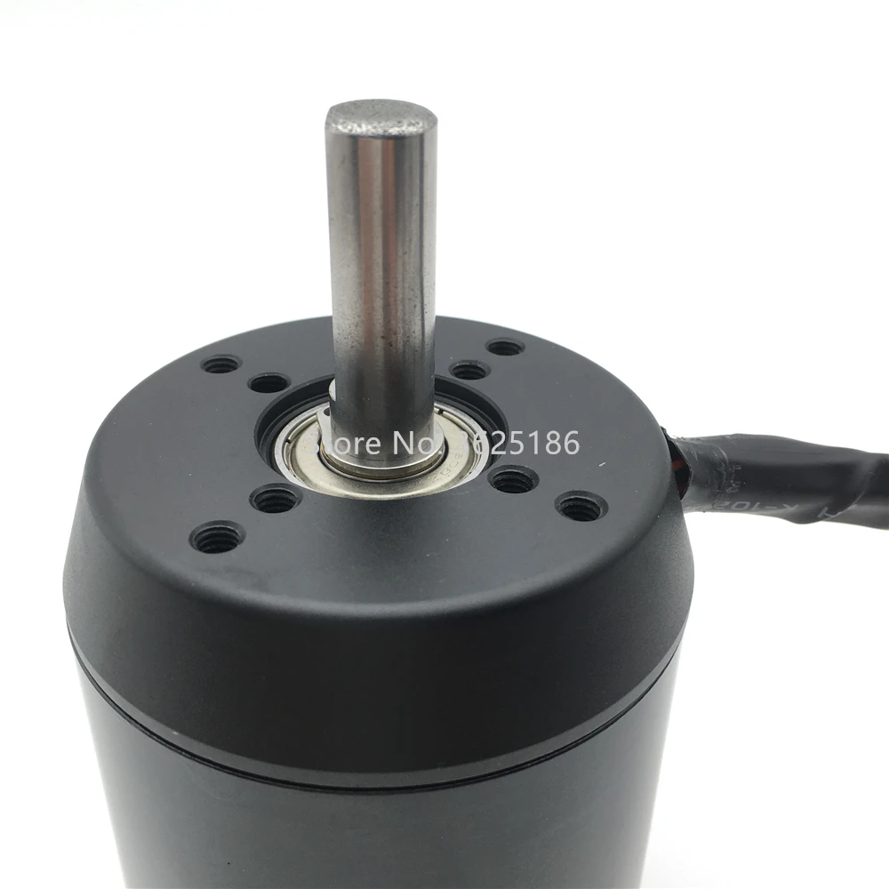 Motor de eixo 10mm sem escova 6384 kv, bldc outrunner 24-36v sl com sensor de sd para scooter elétrica de equilíbrio