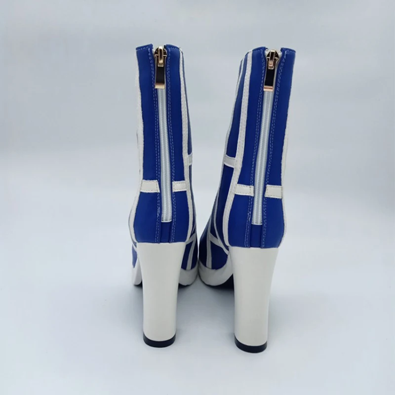 Anime Jolyne Cujoh Cosplay Boot Schoenen Bizarre Adventure Kostuum Schoenen Pu Leer Voor Vrouwen Meisjes