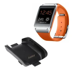 USB Dock Charger Adapter Stand Cradle with Charging Cable Cord Station For Samsung Gear V700 Smart Watch Bracelet Wristband