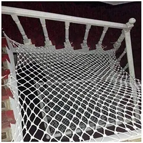 Filet de sécurité anti-chute pour enfants, garde-corps en nylon solide, filet d\'escalier, filet de sécurité pour enfants, protection de balcon,