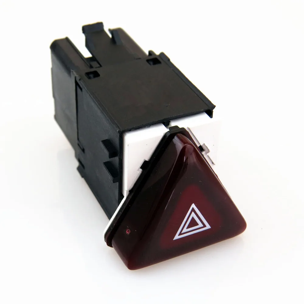 

SCJYRXS Car Dark Red Hazard Warning Flash Emergency Switch 18G 953 509 For Golf MK5 Rabbit 18G953509 1K0 953 509 A 1K0 953 509A