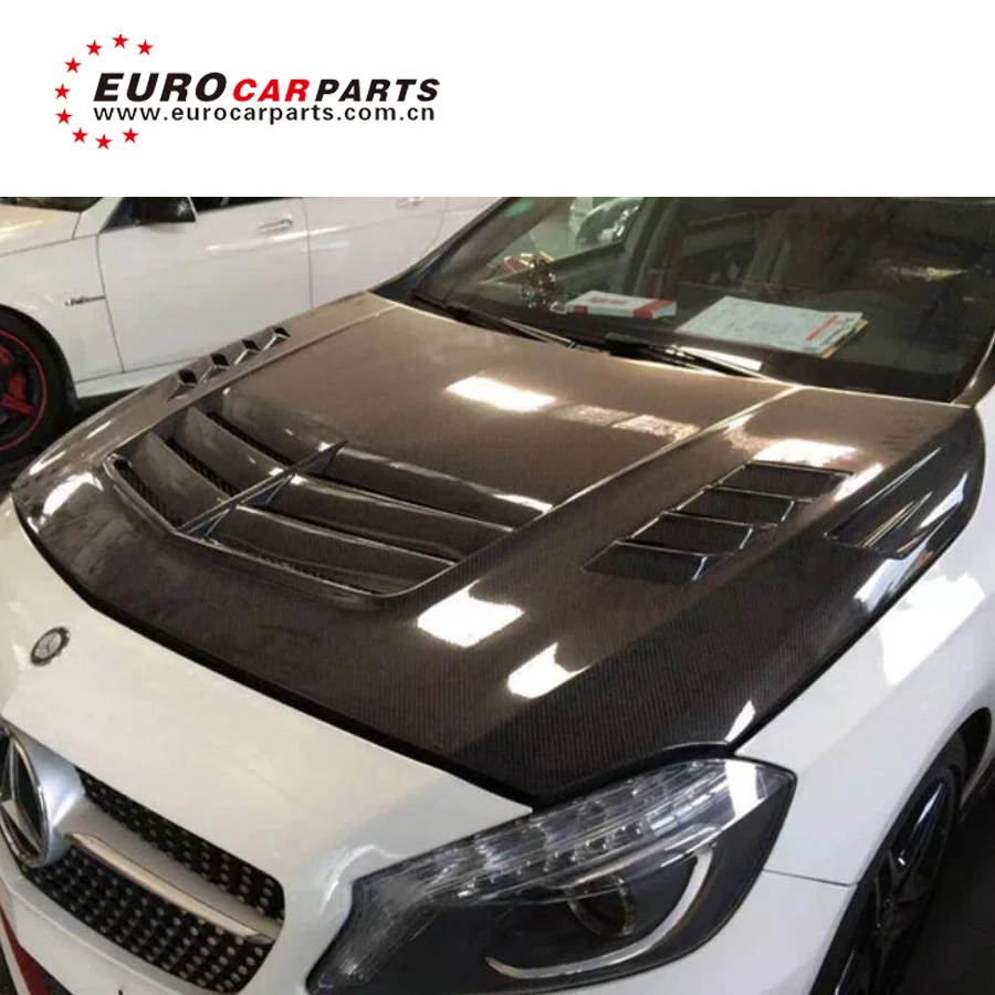 A class w176 carbon finber bonnet  for A class  A180 A200 A260 A45 carbon finber hood scoop Engine cover