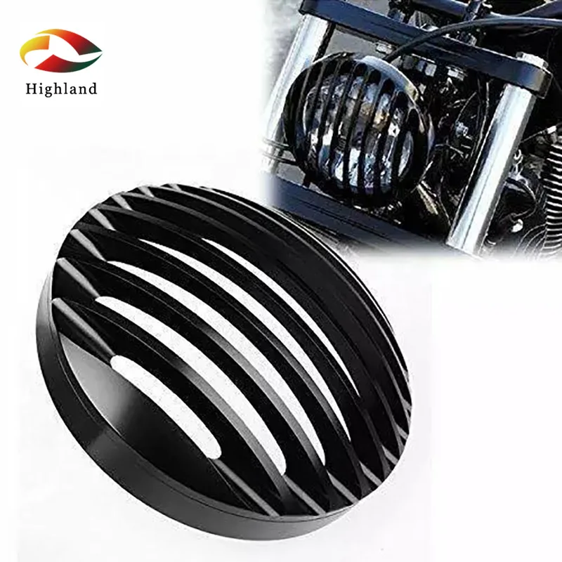 

Motorcycle Front Headlight Guard Hollow Out Cover Headlamp Shield Protector 883xl1200 Sportsman Headlamp Cover