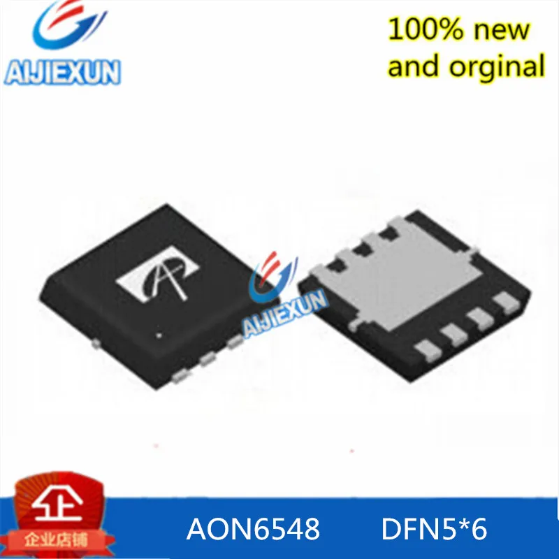 10Pcs 100% New and original AON6552 DFN5*6 DFN 5X6 30V N-Channel AlphaMOS large stock