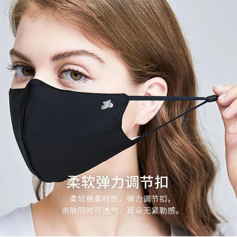 Xiaomi-mascarilla protectora solar de 4 capas, Nano, lavable, con filtro, Anti-UV, a prueba de polvo