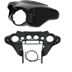 Motorcycle Batwing Inner Outer Fairing For Harley Touring Electra Glide FLHT FLHX 1996-2013