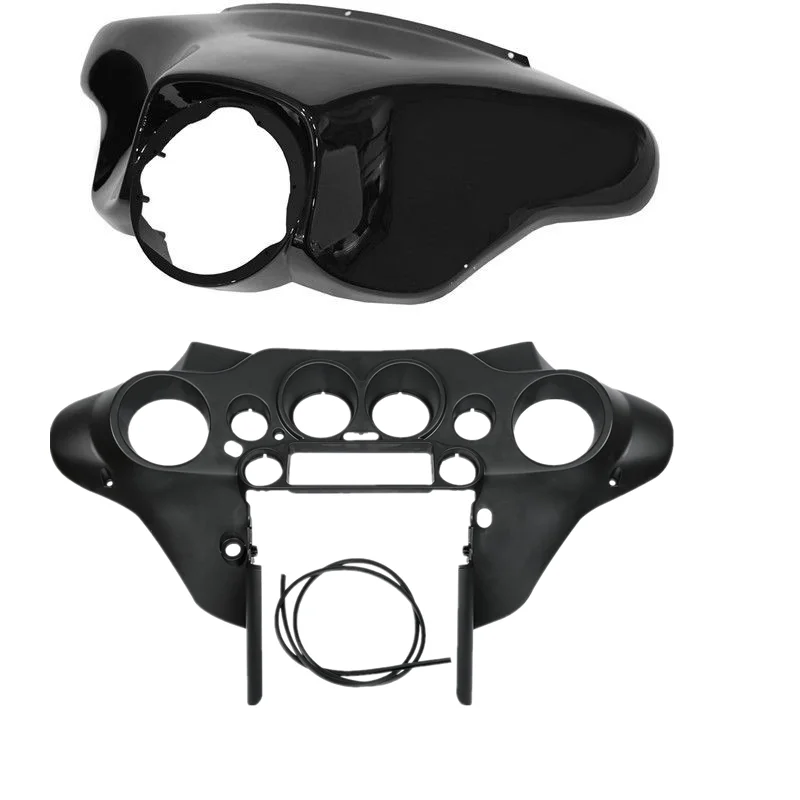 Wewnętrzna i zewnętrzna owiewka motocyklowa typu batwing do Harley Touring Electra Glide FLHT FLHX 1996-2013