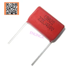 5pcs CBB 400V 3.3UF 335J 400V 5% PITCH 20MM DIP CBB Polypropylene film capacitor