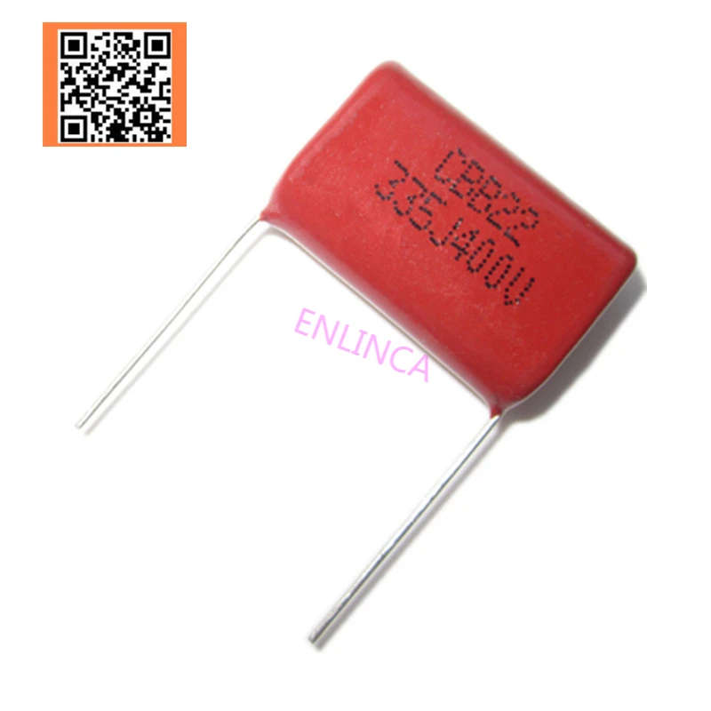 5 sztuk CBB 400V 3.3UF 335J 400V 5% PITCH 20MM DIP CBB kondensator folii polipropylenowej