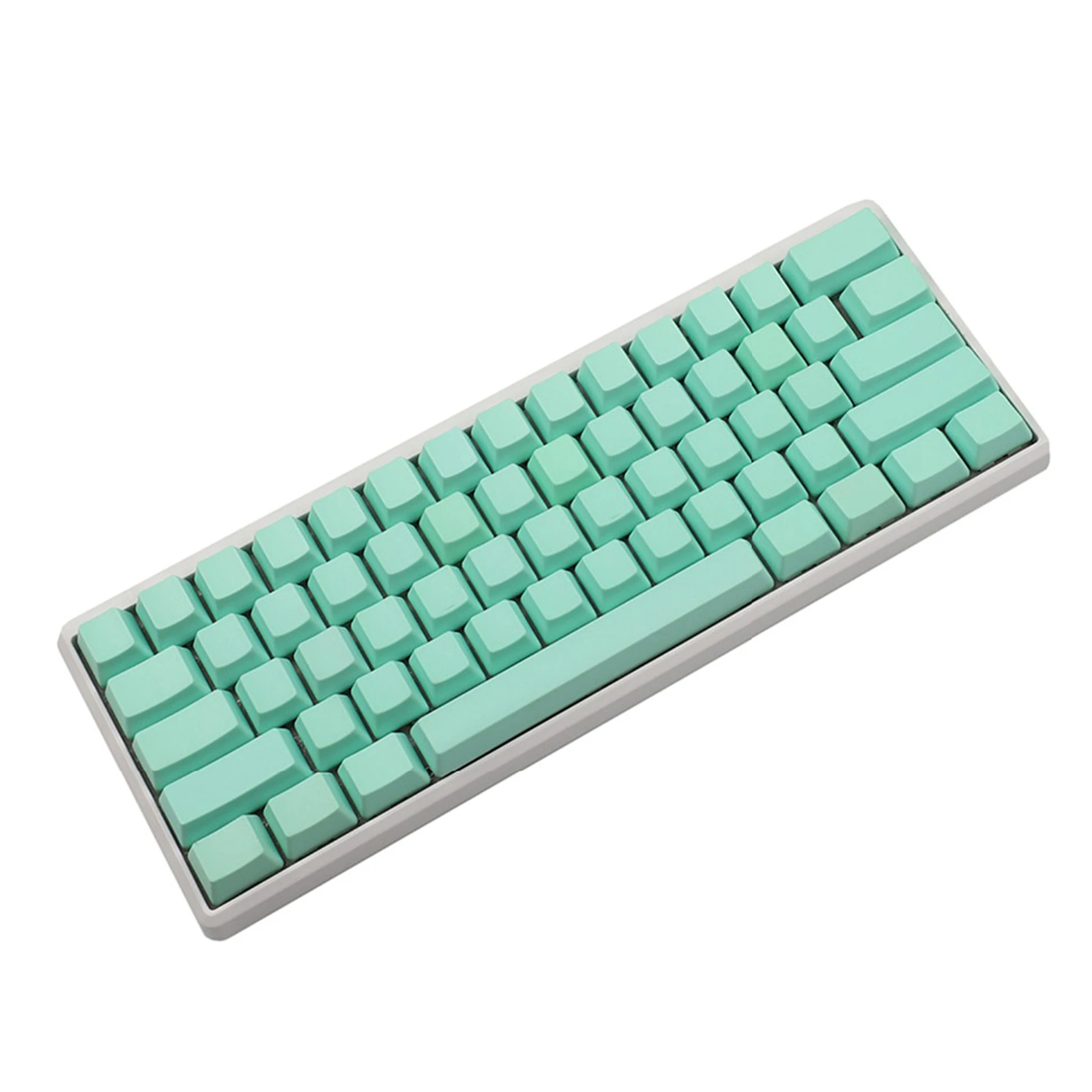 OEM 60%  ANSI ISO 61 Key Blank Thick PBT Keyset For MX Mechanical Keyboard GK61X GK61XS Poker GK60 DZ60