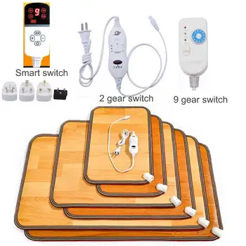 220V Winter Heating Foot Mat Office home Electric Heating Pad Warm Feet HeaterThermarpet…