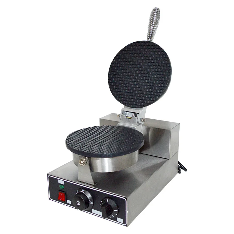 Electric Ice Cream Waffle Cone Maker  Nonstick Commercial Ice Cream Cone Machine Egg Roll Maker 110V/220V  FY-1A