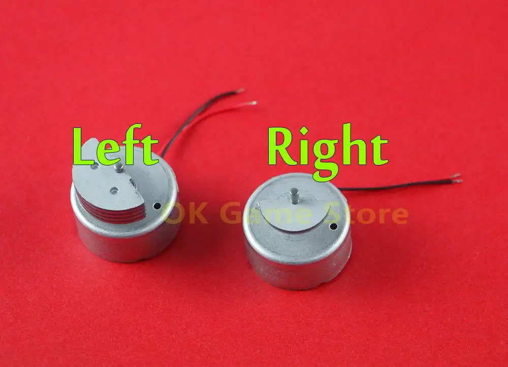 2pcs Original Replacement Left Right Vibration Motor for Playstation 4 PS4 controller middle frame L1 R1 Holder Big motor