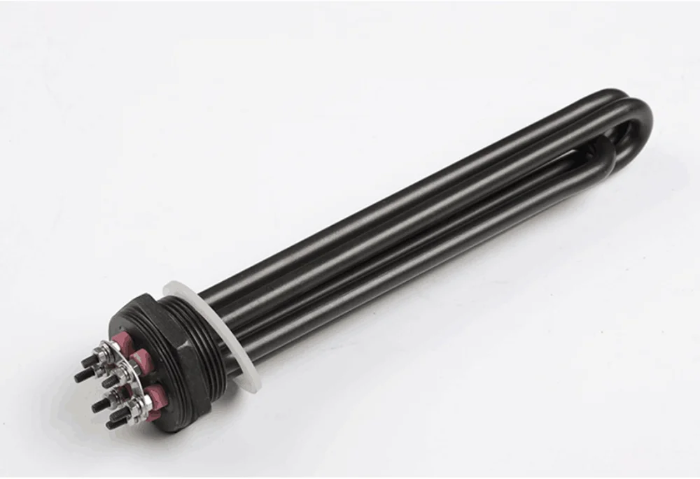 220V/380V/12kw stainless steel head high power electric heating tube DN50 water tank heating rod