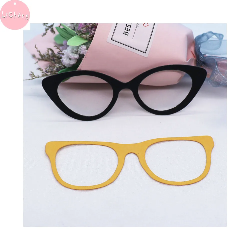 Sunglasses Metal Cutting Dies Scrapbooking Mold Album Card Making Craft DIY Stencil Slimline Planner Die Cutter Punching Knife