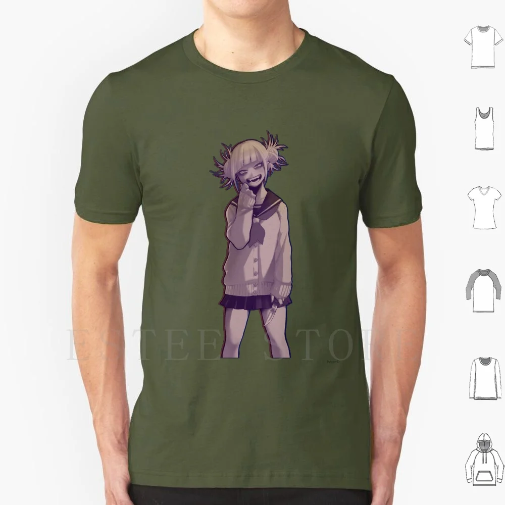 

Himiko Toga Design T Shirt Men Cotton 6xl Aesthetic Himiko Toga Toga Himiko Toga Wiafu Waifu Best Girl Cute Kawaii Anime Manga