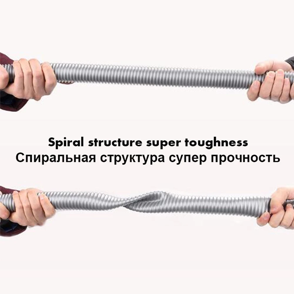 Шланг для пылесоса гибкий сменный внутренний, шланг с резьбой для автомобиля и дома, 42 мм, прочная труба мягкая