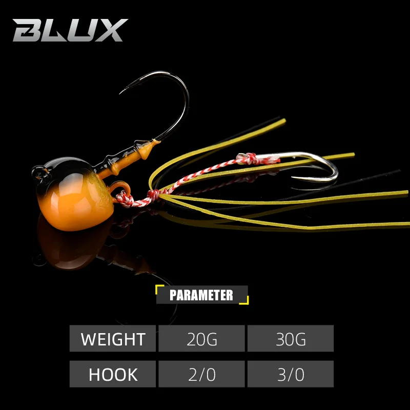 Kabura Jig Blux Control Profondo 30g – Cab-head para dorada en mar - imagen 2