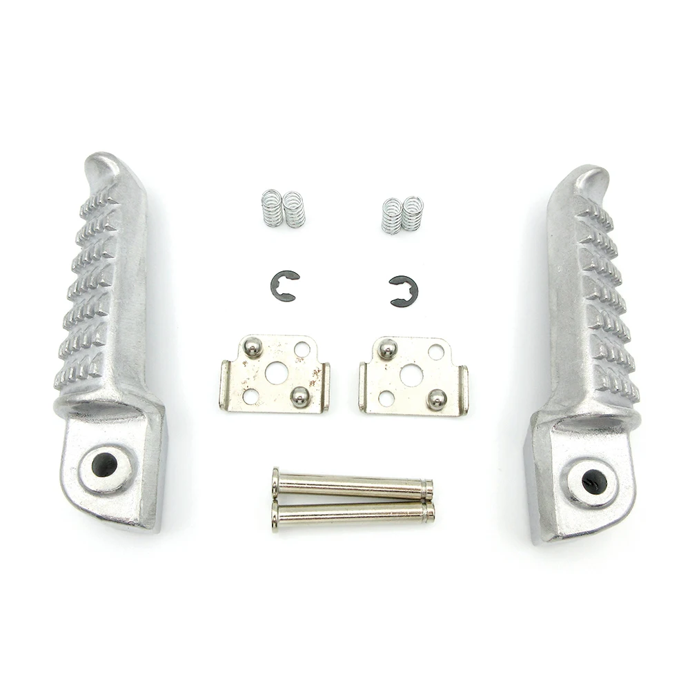 รถจักรยานยนต์ด้านหลังหมุดเท้าสำหรับ Kawasaki Ninja ZX-6R 98-13 ZX9R ZX-10R ZX12R ER6F ER6N 250R 650R Z750 z1000 ZZR1200 1400