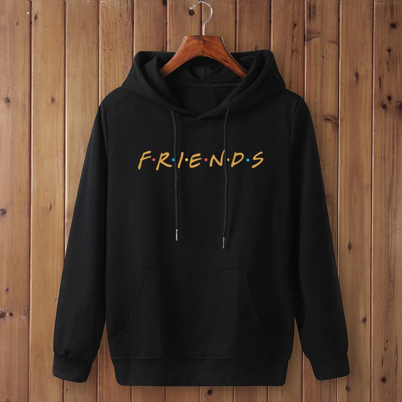 

2020 New Friends Printing Hoodies Sweatshirts Harajuku Crew Neck Sweats Women Clothing Feminina Loose Women's Outwear Fall