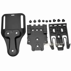 Gun Hoster Accessories Mid-Ride Belt Loop Adapter Loop Mid-Ride Drop Low-Ride Universal Belt Loop Quicck Locking Kit