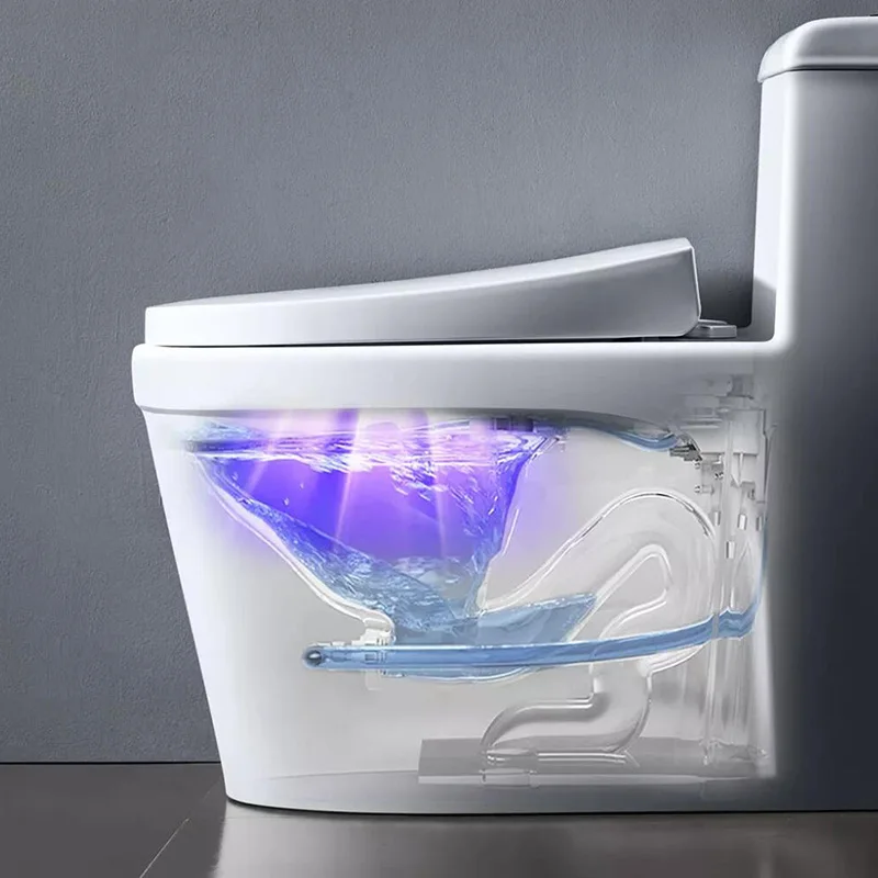 Waterproof Uv Rechargeable Uvc Germicidal Lamp + Ozone Self-sterilization Household Bathroom Disinfection And Deodorization Lamp