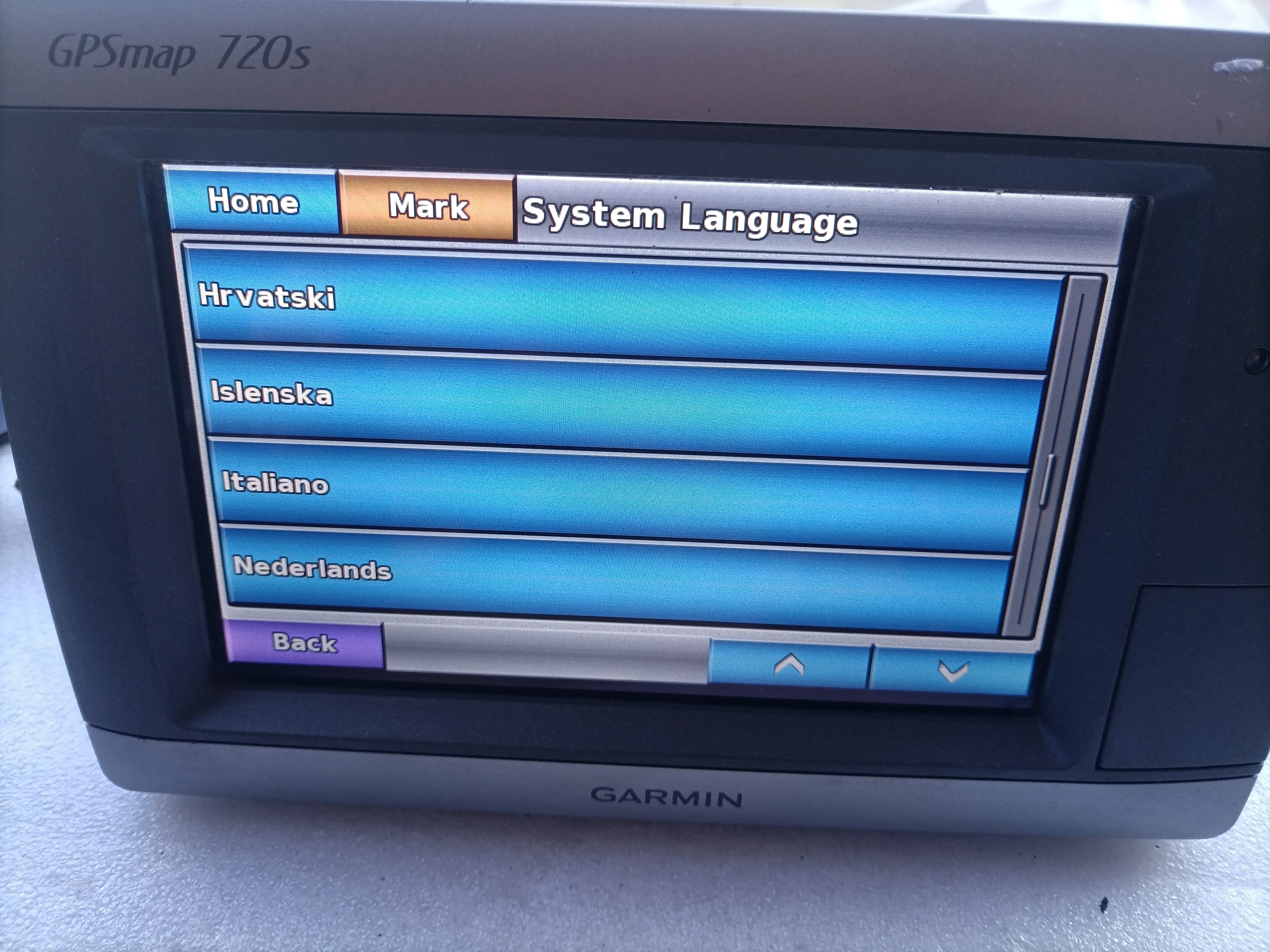 GARMIN GPSMAP 720 MARINE GPS 7 ''touchpad BOAT usa GPS chartplotter