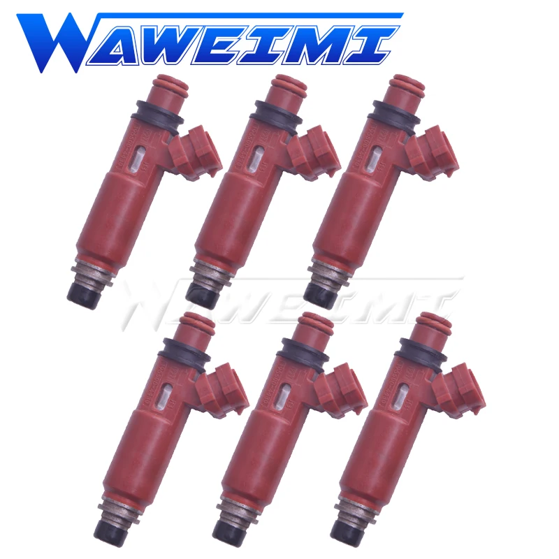 

WAWEIMI 6PCS Fuel Injector Nozzle OE 195500-4430 For Mazda Miata RX-8 Good Quality Car Accessories 195500 4430 1955004430