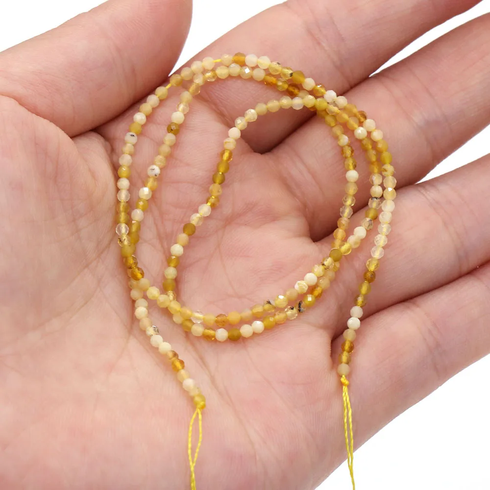 Naturstein Perlen Abschnitt Runde Form Mix Farben Lose Perle Für Die DIY Halsketten Armbänder Und Ohrringe 2/3/4/5mm – Detail 6