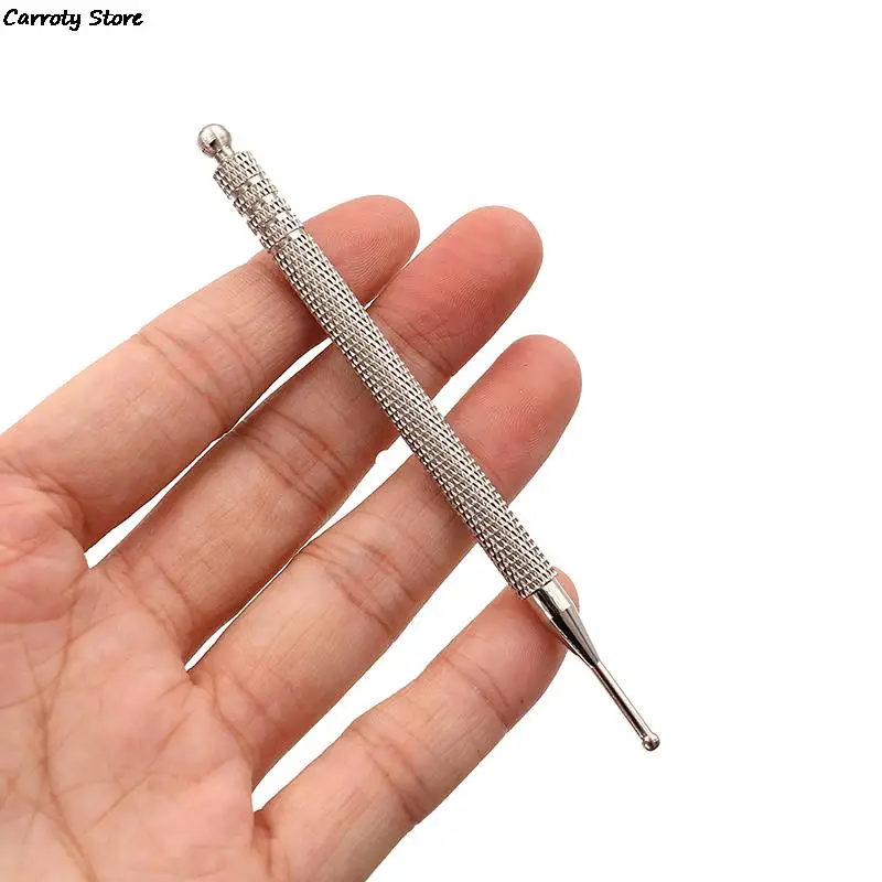 New 11/13cm Acupuncture Point Probe Auricular Point Pen Beauty Ear Reflex Zone Massage Needle Stainless Steel Metal 11cm