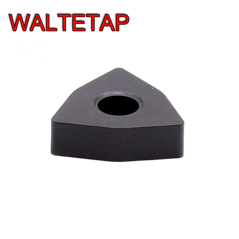WALTETAP CNC Поворотная лопасть WNMG 080408 080412 лезвие из сплава в форме персика, лезвие из литой стали с прорезями, средний шероховатый шлифовальный н...