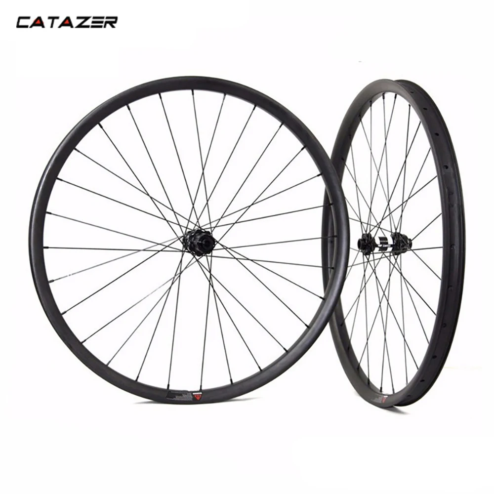 

27.5er 29er MTB Carbon Wheels XC Mountain Bike Tubeless Wheels Cross Country DT 350 Center Lock 6 Bolt Boost Carbon Mob Wheels