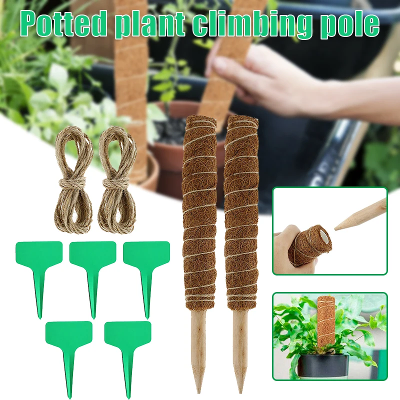 

Moss Pole Reusable Plant Climbing Stand Durable Flower Plants Support For Balcony Garden Courtyard Подставка Для Цветов