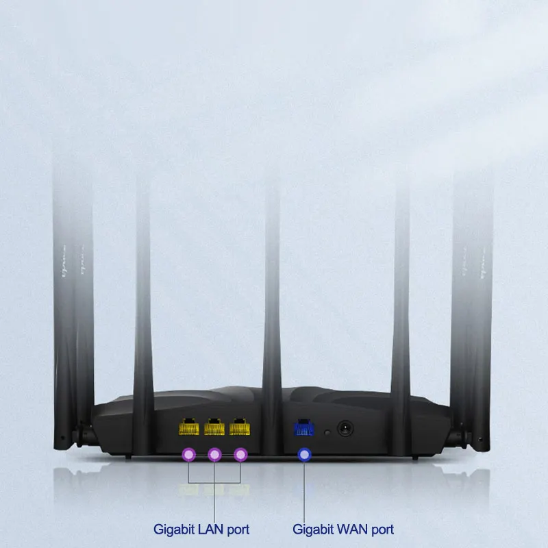 Imagem -03 - Tenda-router Ac23 Ac2100 Gigabit 2.4g 5.0ghz Dual Band 2033mbps Repetidor Wi-fi sem Fio com Antenas de Alto Ganho