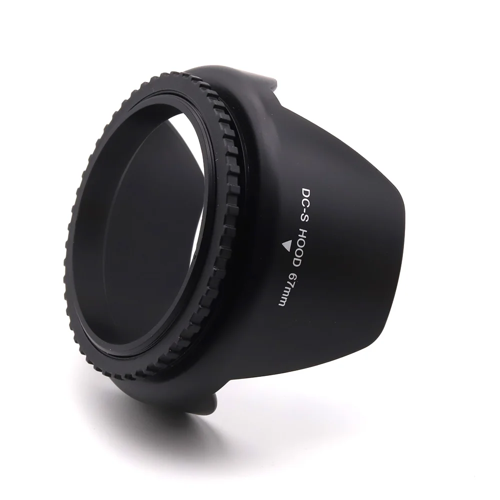 Универсальная лепестковая бленда для объектива 49 52 55 58 62 67 72 77 82 мм завинчиваемая Замена для Canon Nikon Sony и т. д.