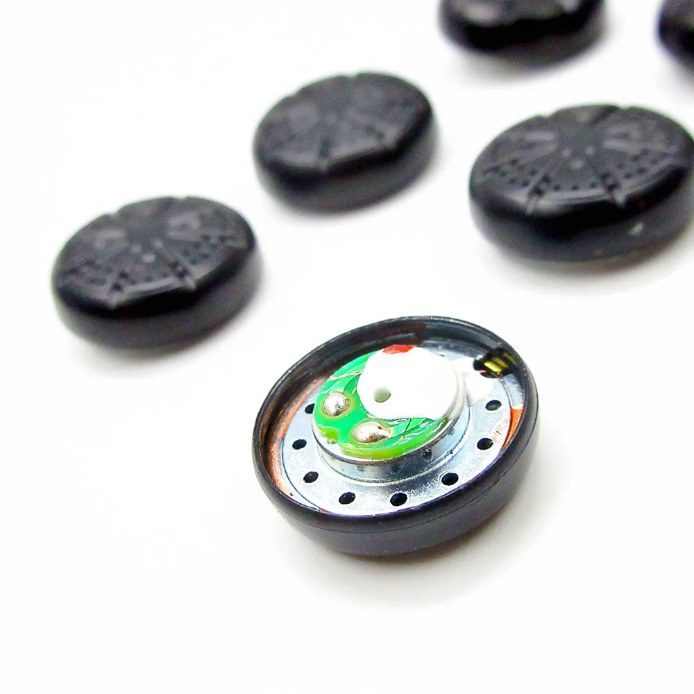 5 Pair/Lot Tingo TC200 Speaker 15.4mm Driver Unit 32ohm Flat Head Earbuds Speaker Diy MX500 Driver