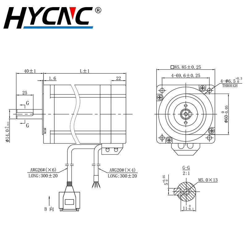 Il servoazionamento ibrido 1PH 30 ~ 80VAC 6.0A di YAKO MS-S3 con adattamento dell'azionamento del visualizzatore digitale YK286EC118A1 ha chiuso il motore 8.2N.M del ciclo