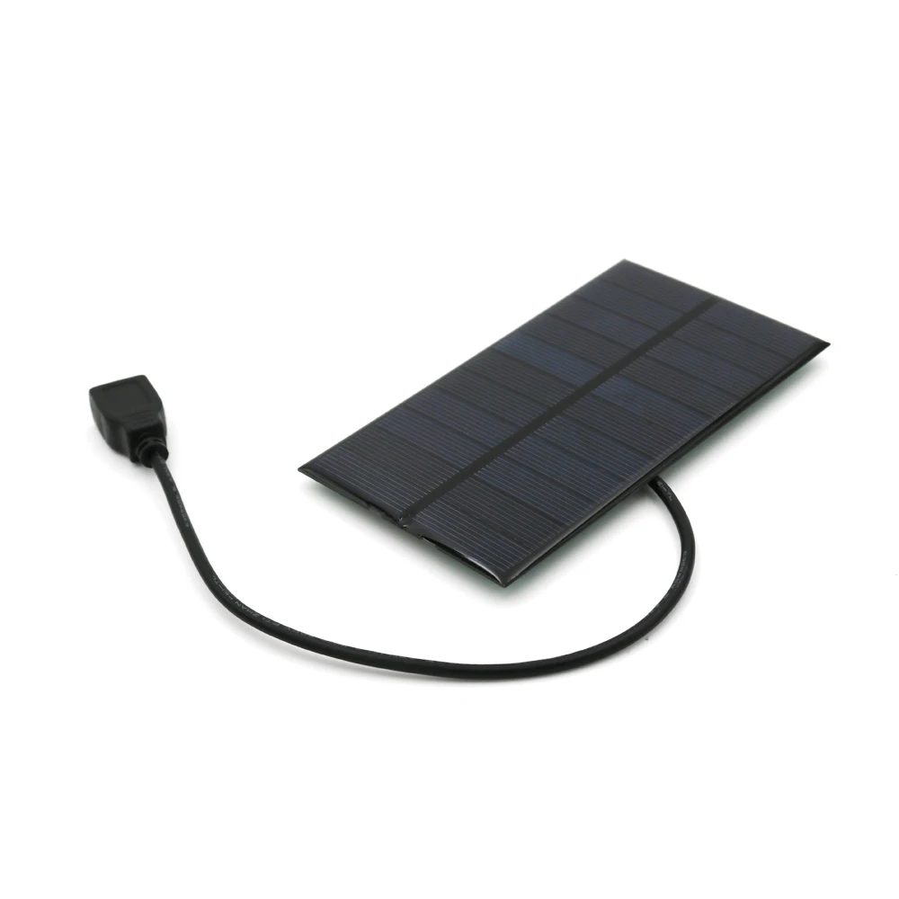 6VDC 2 3 4.5 6 W wat Panel słoneczny ładowarka głośnik Bluetooth Powebank aparat cyfrowy 5V wyjście USB Panel słoneczny 6V