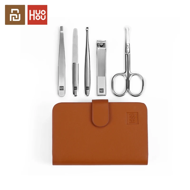 5 шт., машинка для стрижки ногтей, из нержавеющей стали