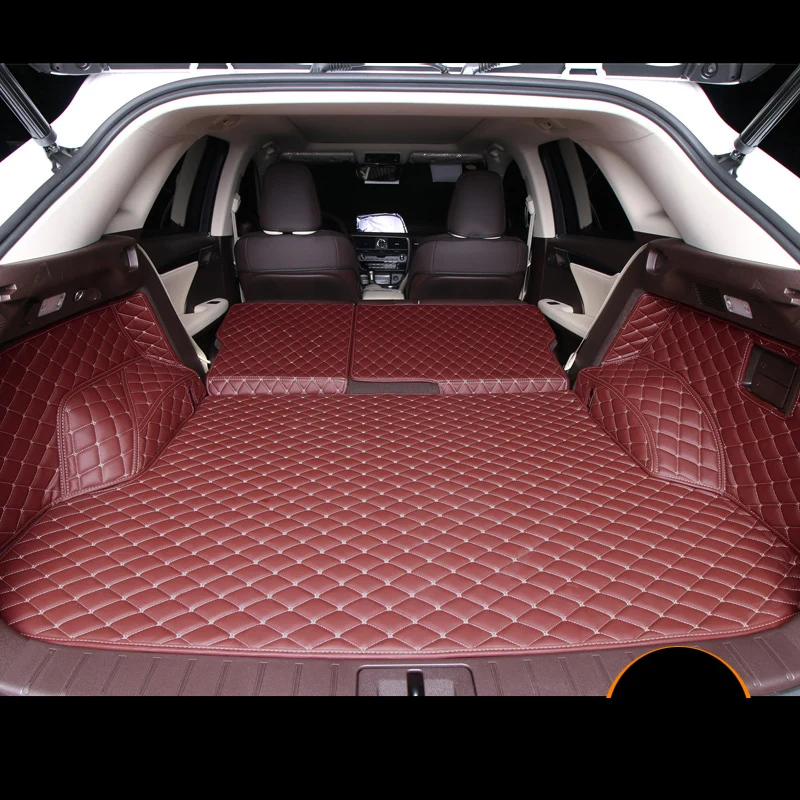 fiber leather car trunk mat for lexus rx200t rx350 rx450h rx300 2015 2016 2017 2018 2019 2020 al20 f sport car accessories