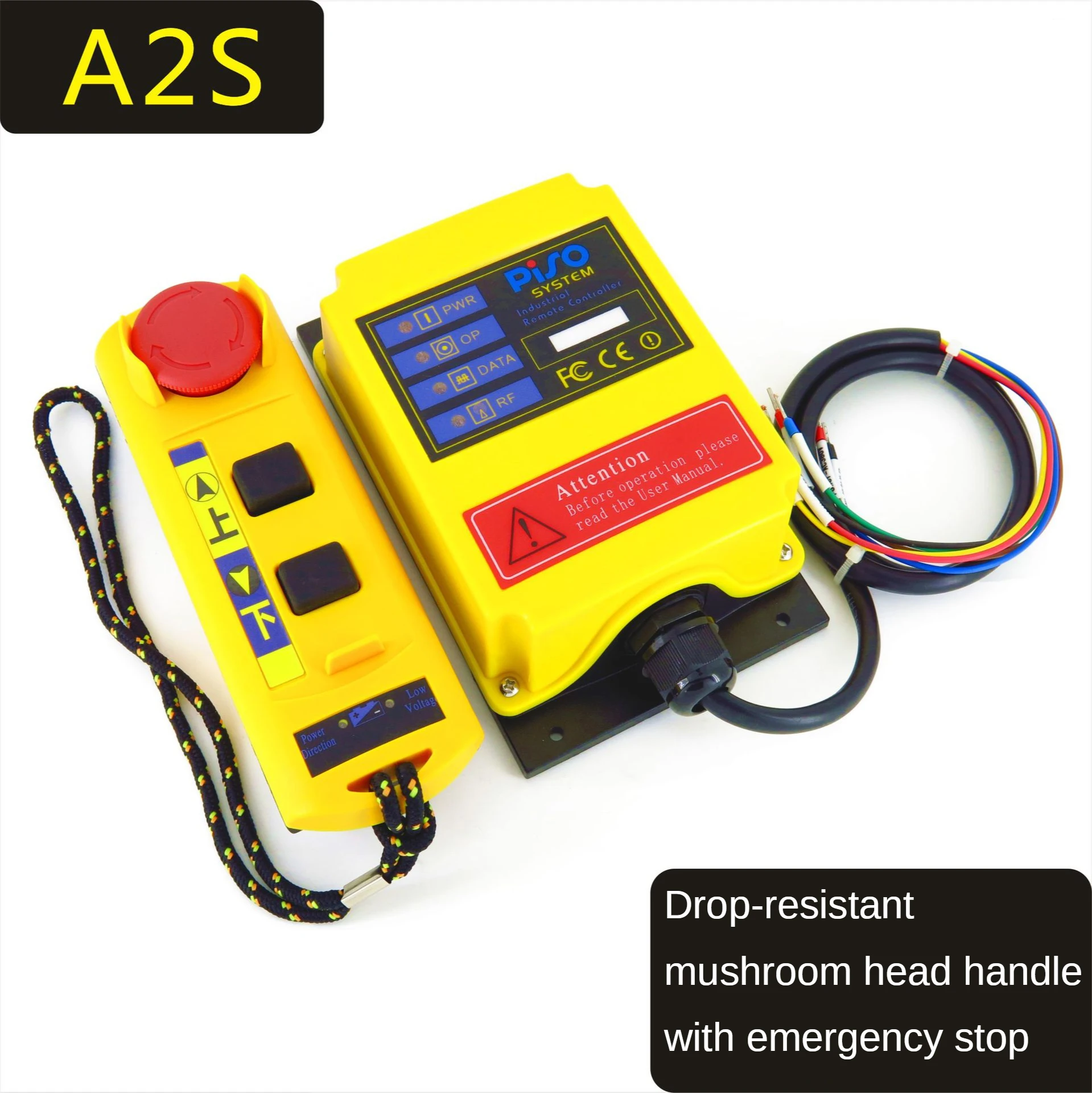 A2S Electric Hoist Wireless Remote Control Used for Conveying Equipment of Elevator, Hoist, Hoist, Hoist