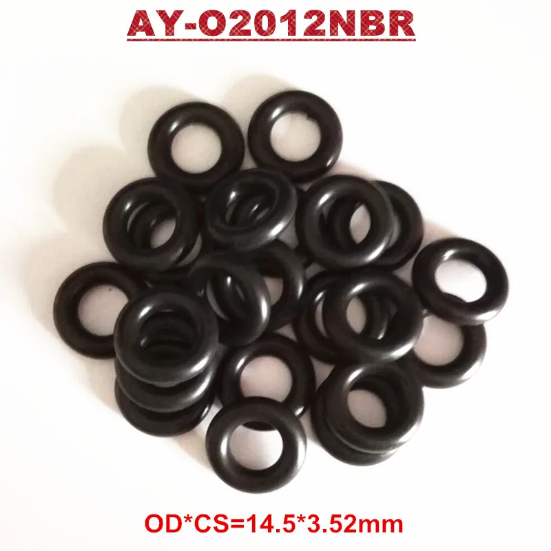 500 sztuk wtryskiwaczy paliwa uniwersalne uszczelki Oring 7.52*3.53mm dla BMW akcesoria samochodowe zestawy naprawcze gumowe nitrylowe Orings dla