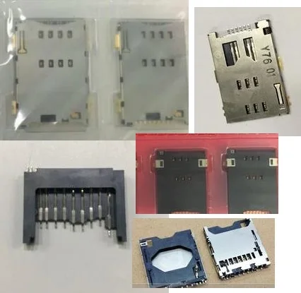 SIM SD card holder TF card connector FPS009Z-2300-0 FMS008-6001-0 FMS008-6000-0 FPS009-2961-0 FMS0066Z-2001-1  FMS006-2000-0